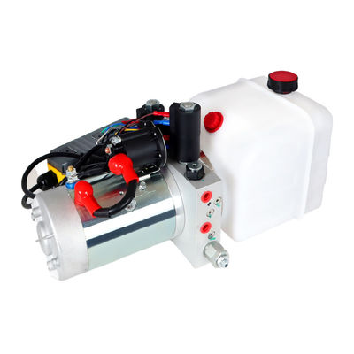 DC 12V 1.6Kw Small Double Acting Power Pack Hydraulic System Unit For Truck Tailboard