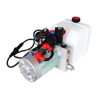 DC 12V 1.6Kw Small Double Acting Power Pack Hydraulic System Unit For Truck Tailboard