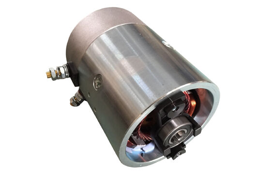 Qualité  White Zinc 1600W 12 Volt DC Motor for Hydraulic Power Pack Units usine