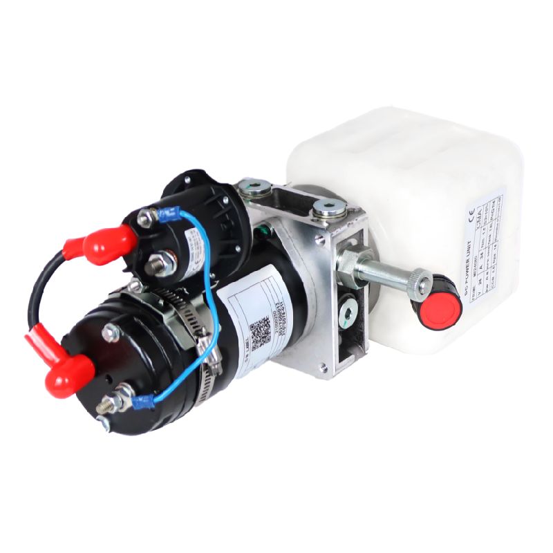 DC 12V 24V 0.8kw Double Acting Hydraulic Power Pack for Pallet Truck Trailer Forklift Hydraulic Power Unit